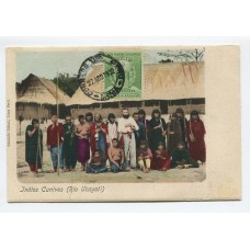 INDIOS CUNIVOS PERU RARISIMA ANTIGUA TARJETA POSTAL